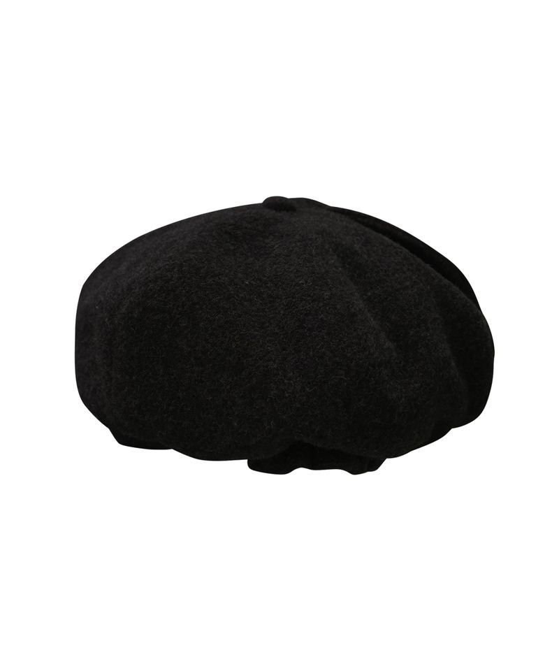 SIDE BUTTON HAT BLACK