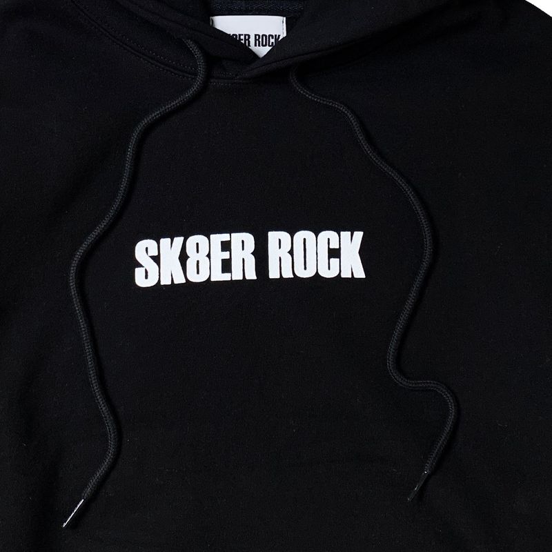 BURNING EYES HOODIE BLACK
