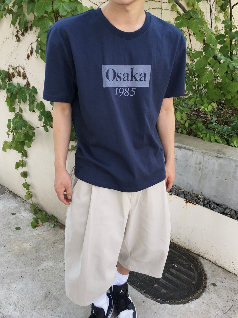 Mio Basic Pintuck Bermuda Pants 2C