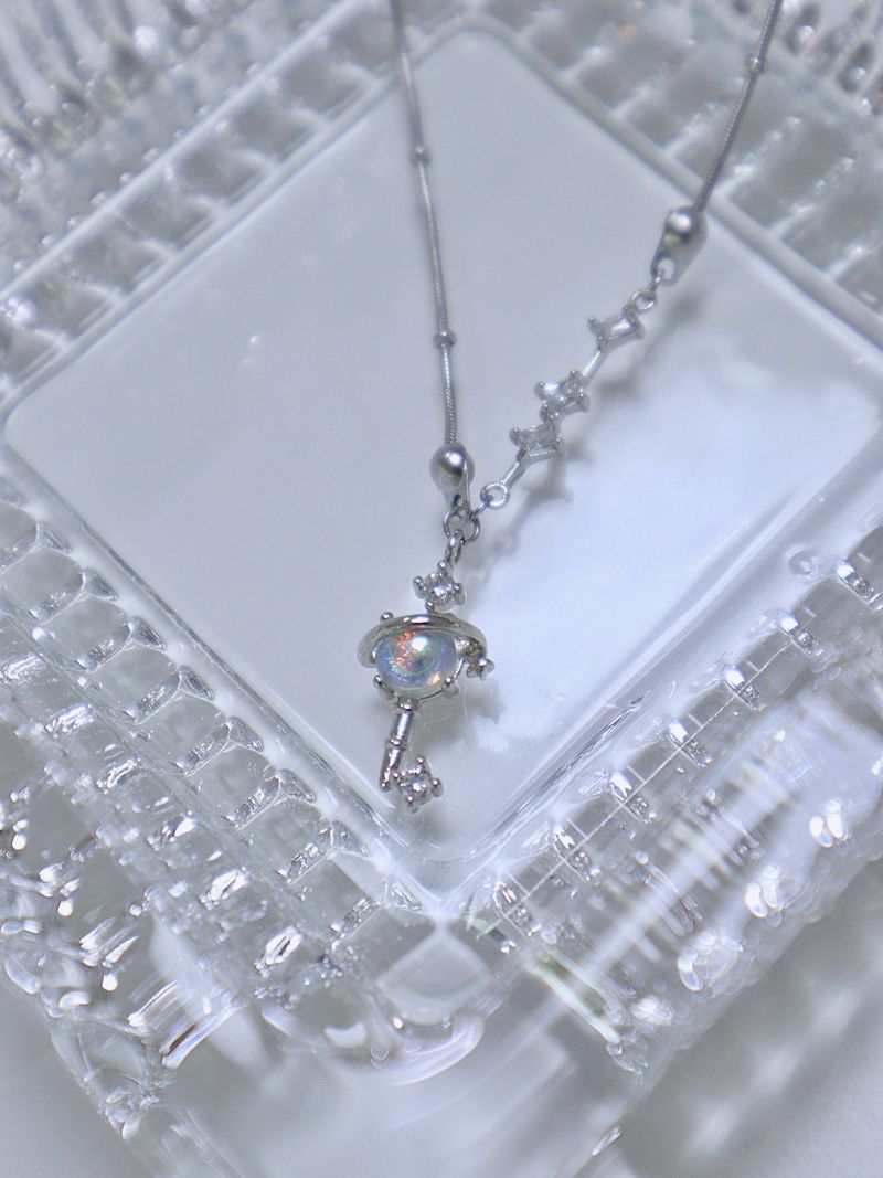 aurora planet necklace