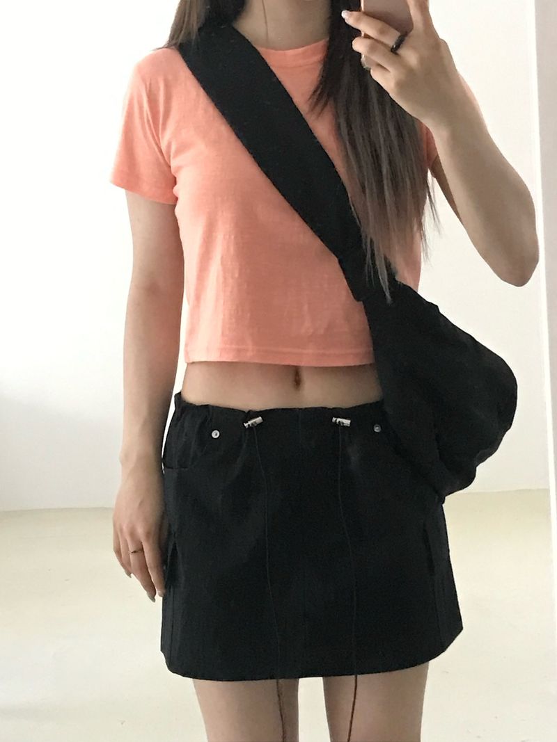 Healing mini skirt
