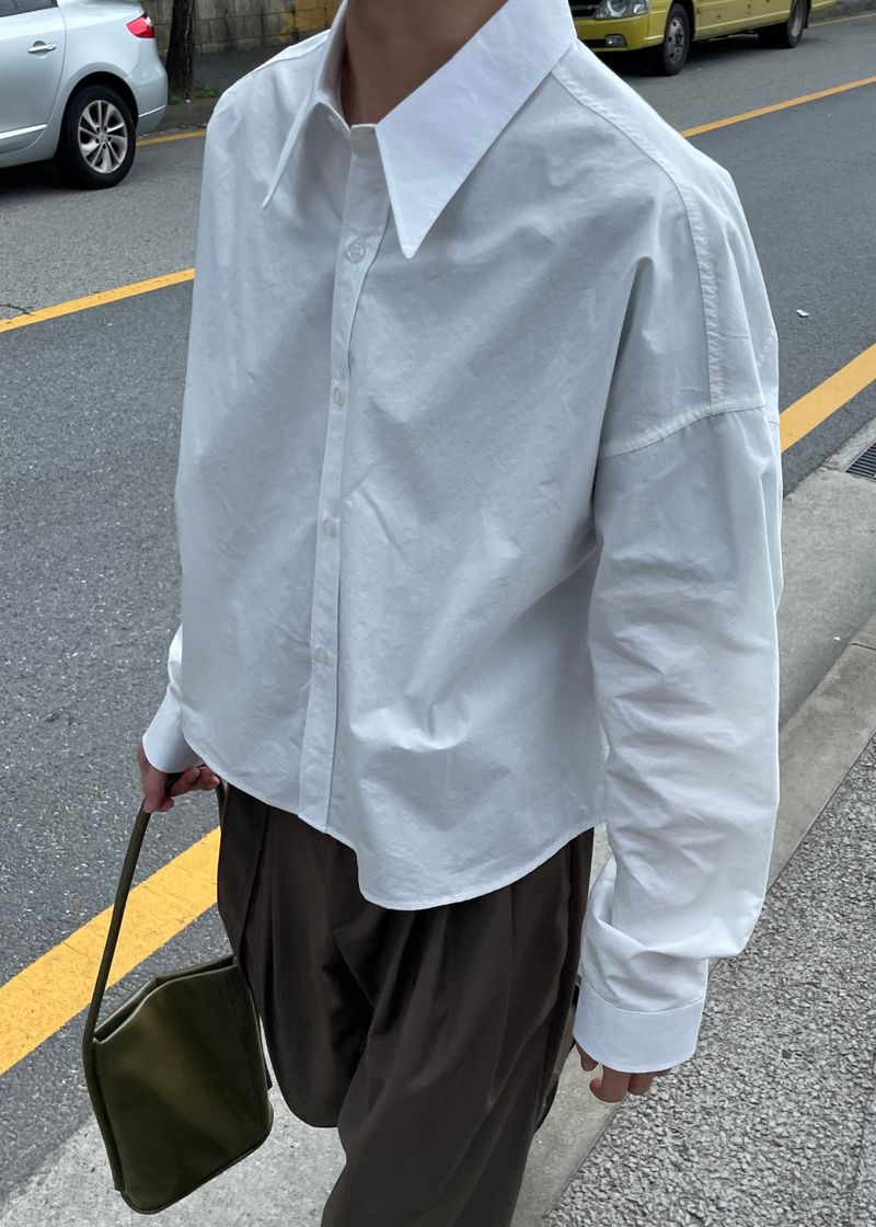 Pudding belt wide pants