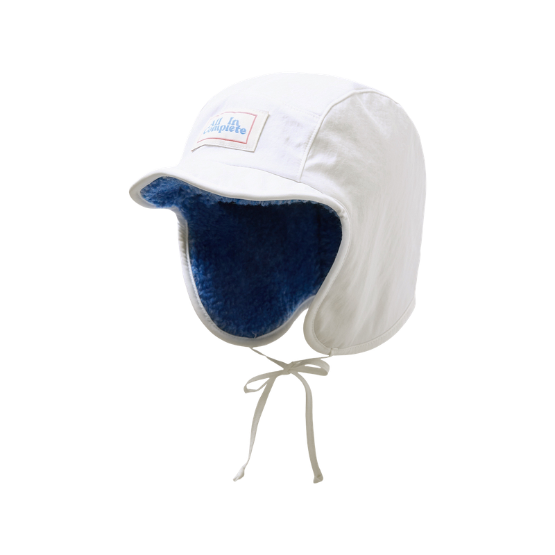 Sprinkle Teddy Reversible Trooper Hat (White)