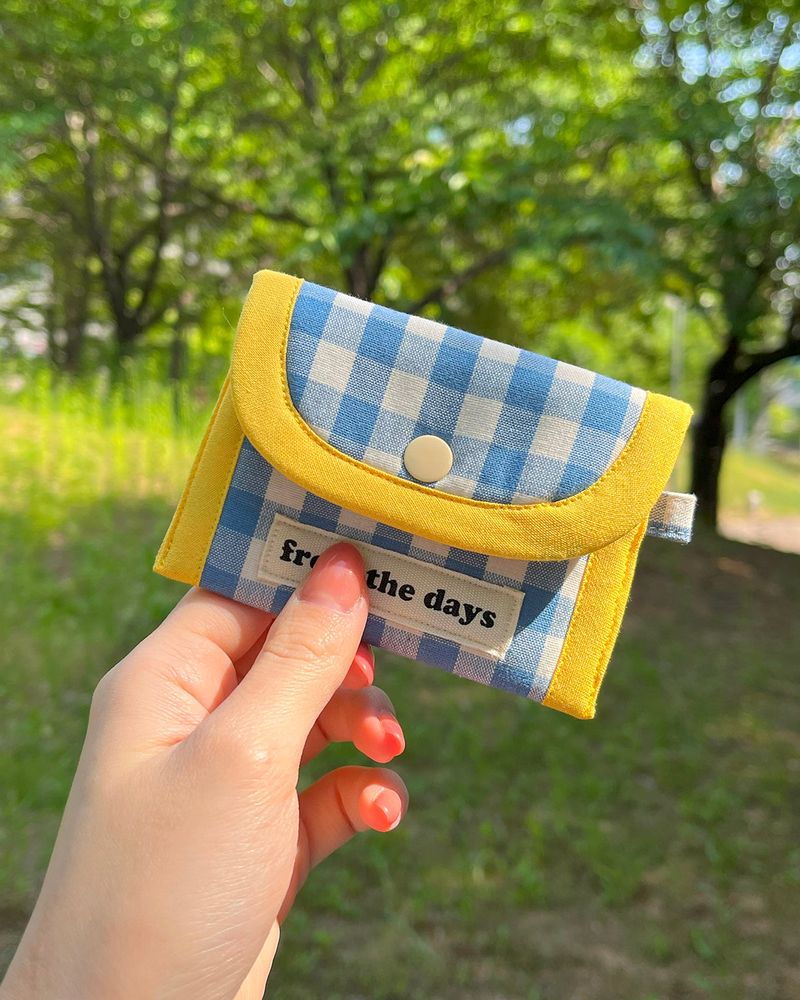 【MADE】Fabric Mini Card Wallet - S