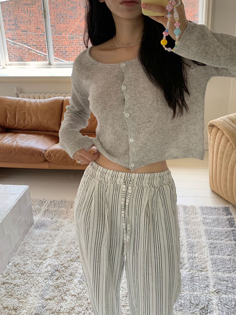 [MADE] REM SEERSUCKER PANTS