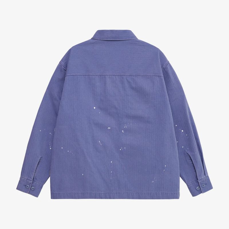 PAINTED HERRINGBONE JACKET