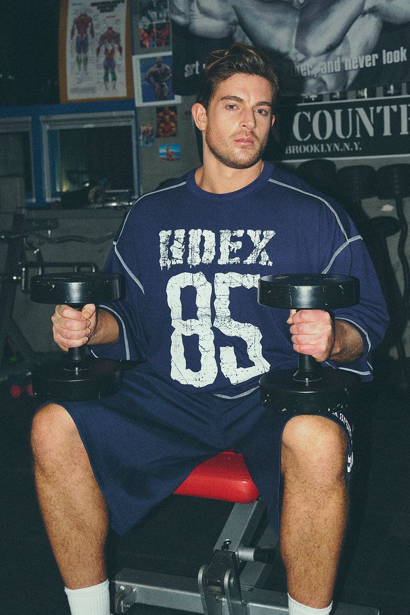  Giant Fit 85 Mesh Short Sleeve (Navy)