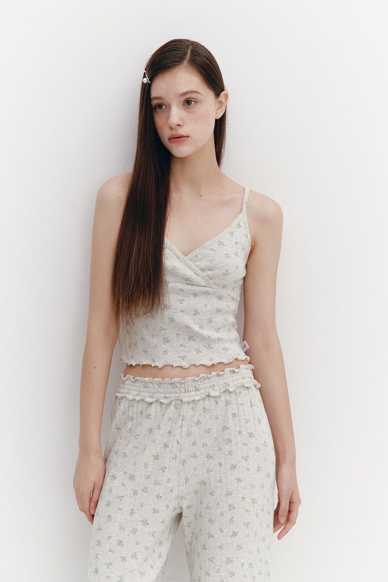 Wave Frill Pants Oatmeal