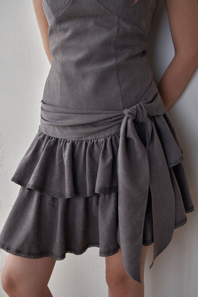 FADE SHIRRING OPS - CHARCOAL
