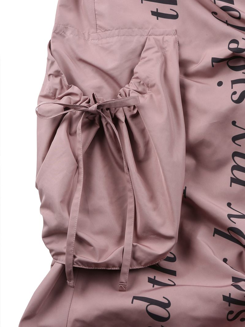 Wisdom Teeth Low Rise Ruched Skirt PINK