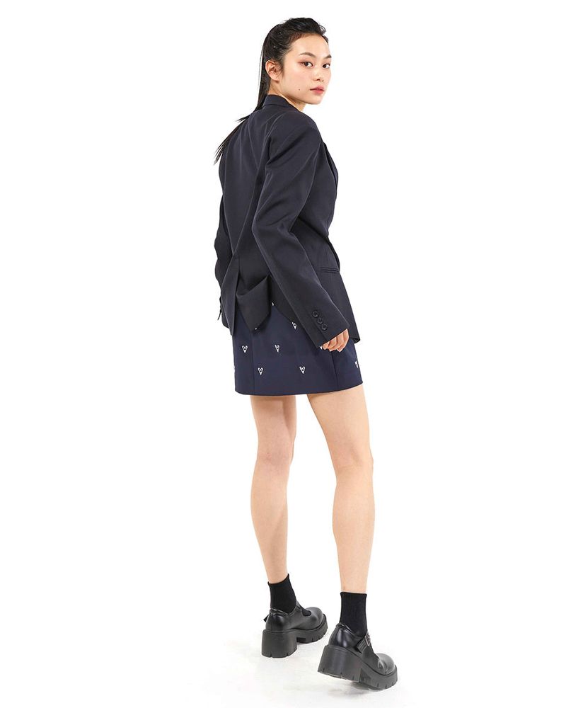 DOZI - Pinched Tailored Jacket _ Navy