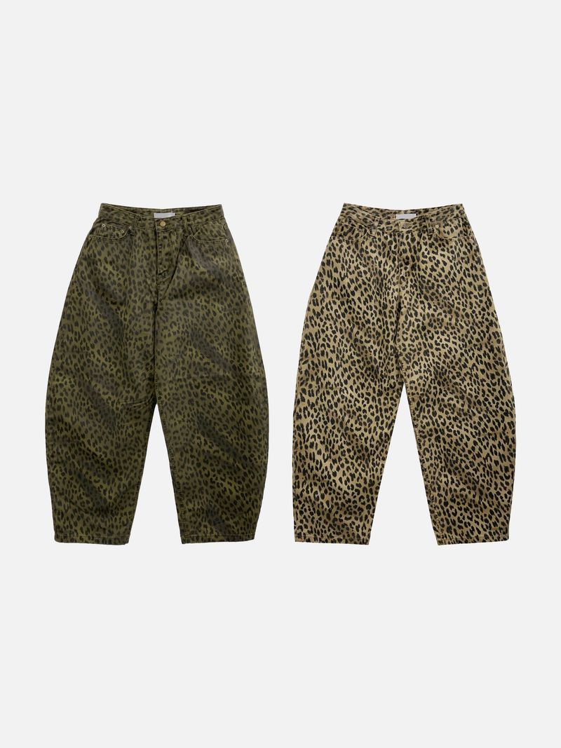 Chiller Leopard Wide Balloon Pants 2C