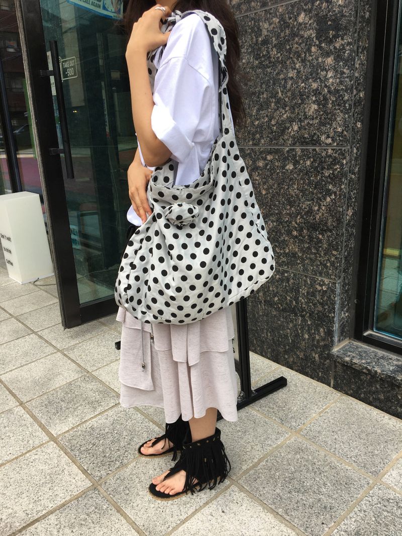 Corsage Dot Shoulder Bag (2color)