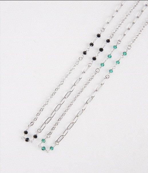 No.8833 gemstone chain necklace
