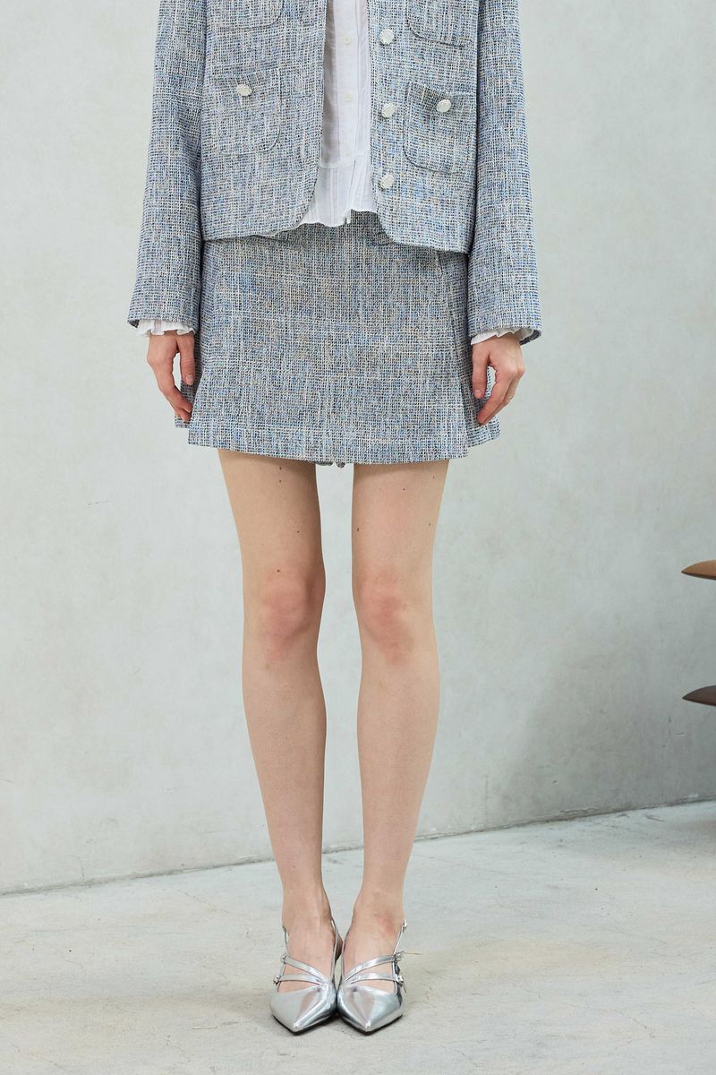 ARIKIM（アリキム）の「CHERISH TWEED SKIRT PANTS / SKY BLUE（Skirts）」