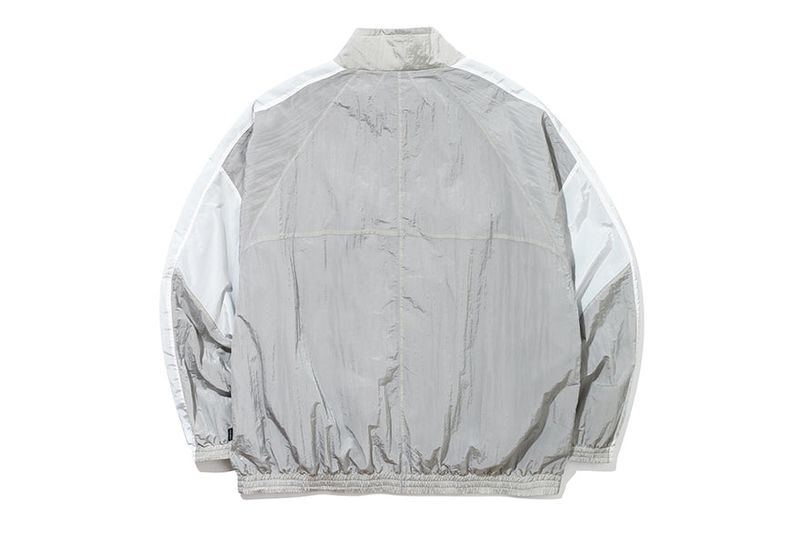 CROSS LINE INCISION WIND JACKET