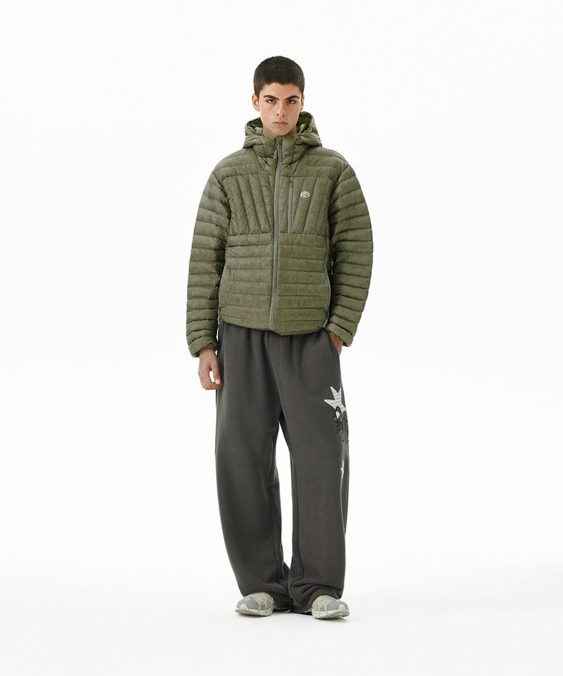 LIGHT HOODED DOWN PUFFER