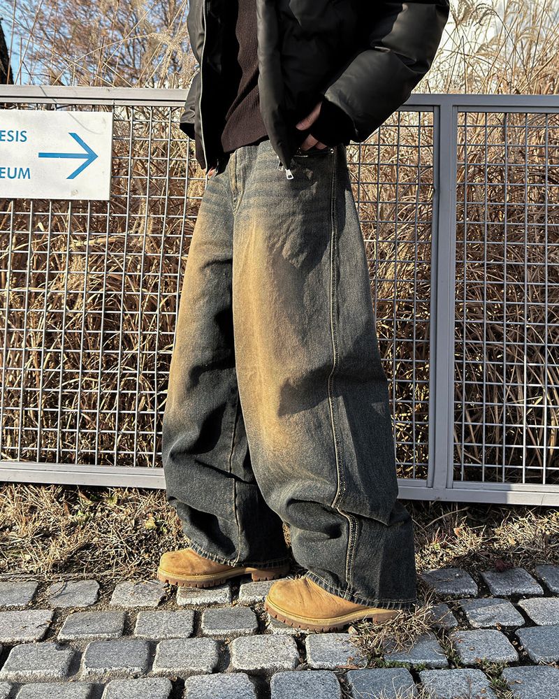 Vader Vintage Wide Denim Pants