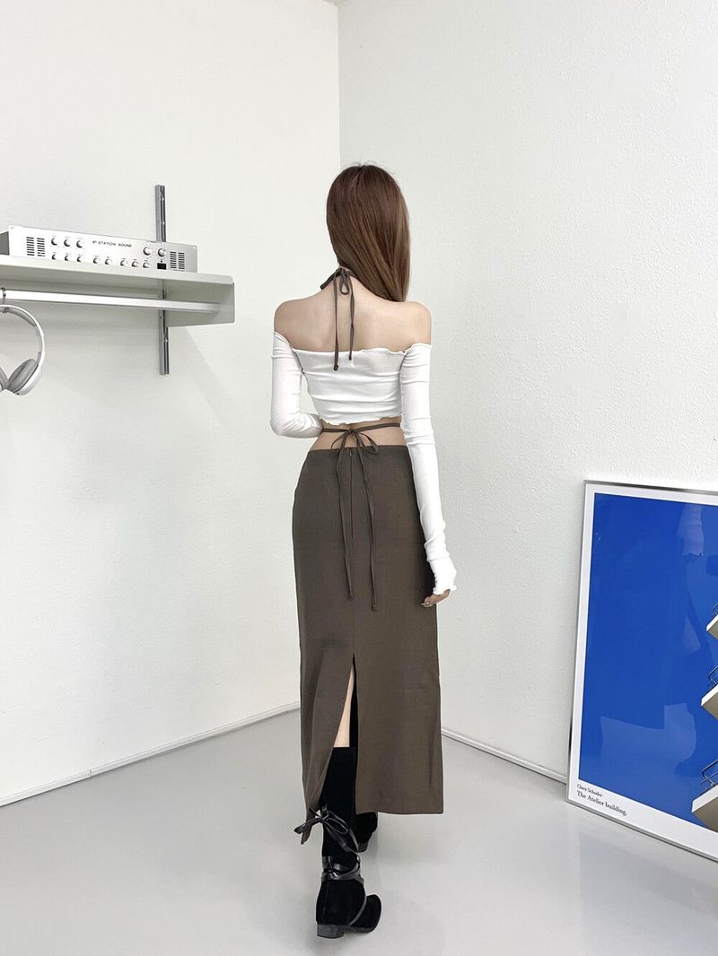 [SEOW] 670. Deep halter maxy sk
