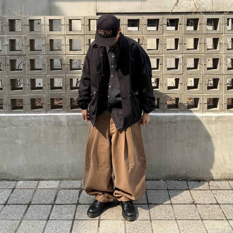 Oversized Lightweight Nylon Jacket