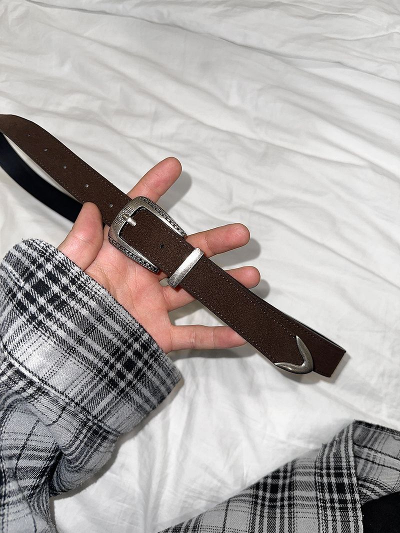 No.0993 west suede BELT