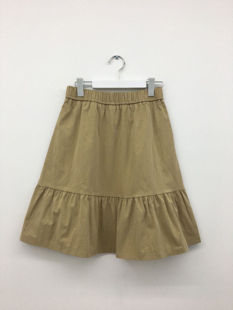 v midi skirt (3color) 