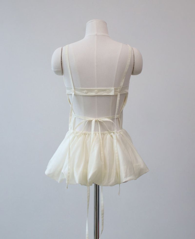 summer balloon bustier