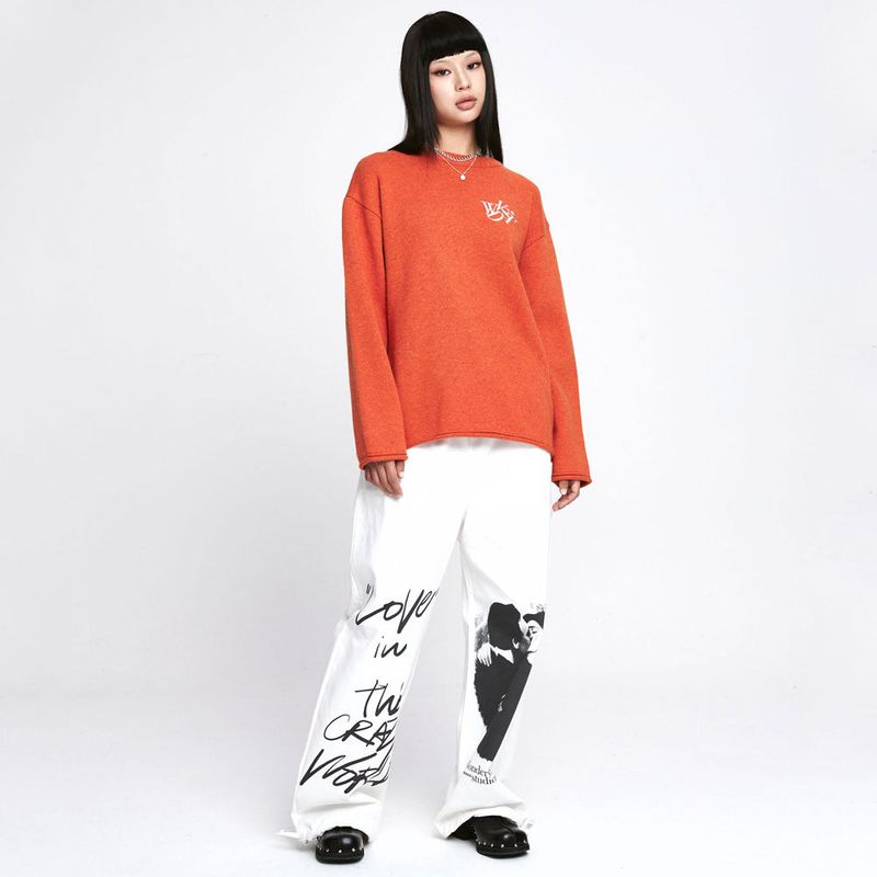KISS-mono Jogger pants [2 Color]