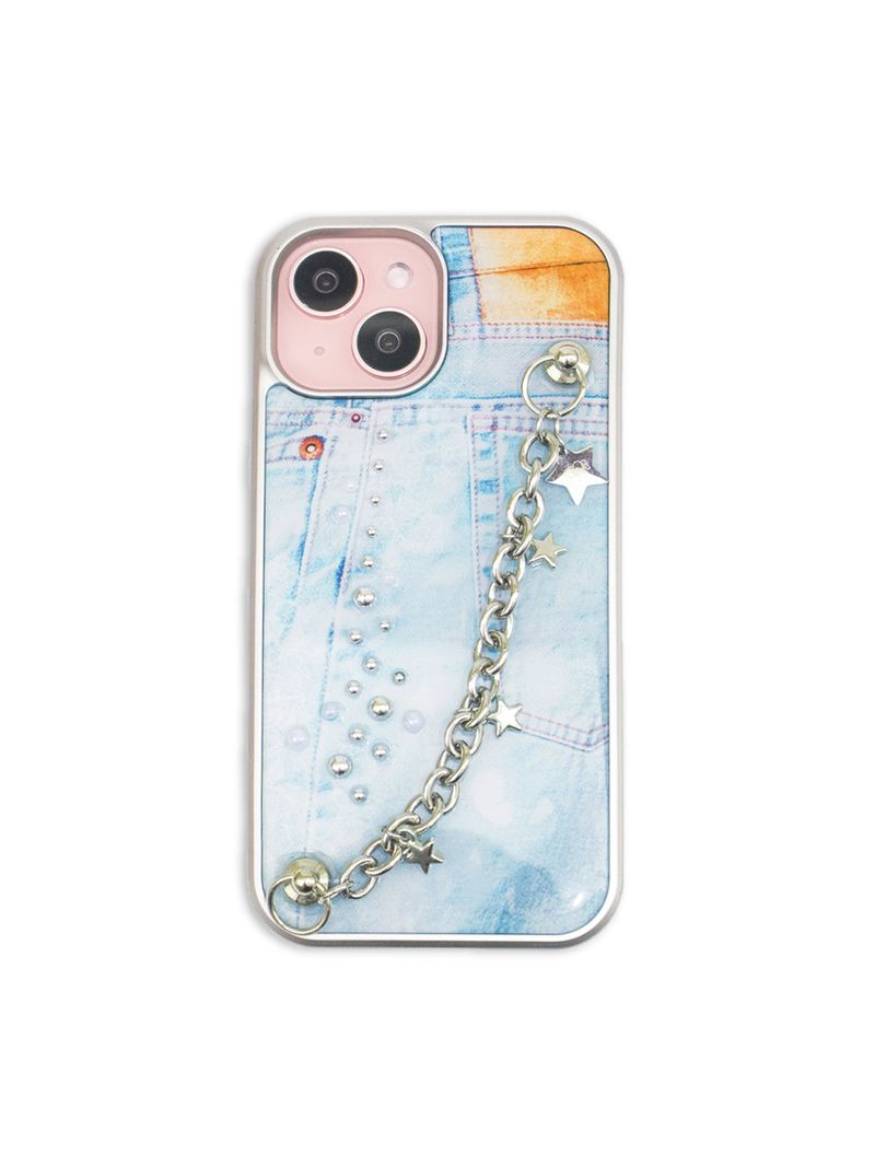 DENIM CHAIN CASE (2colors)