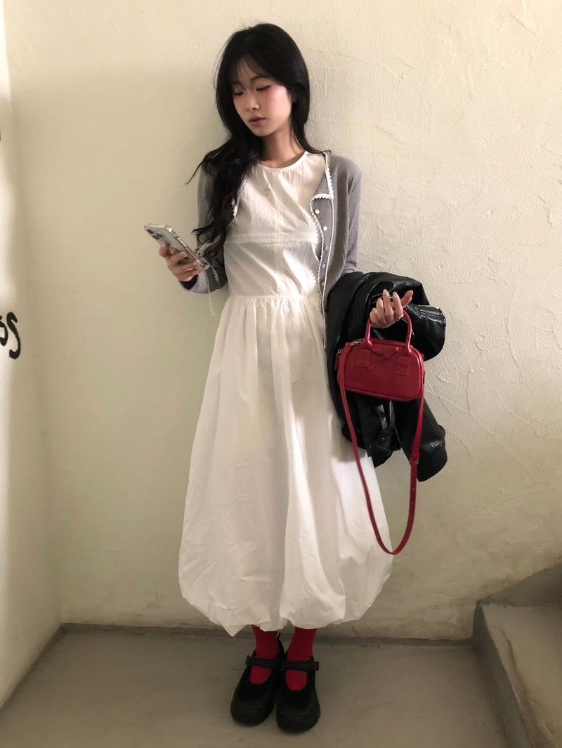 Balloon Maxi Dress