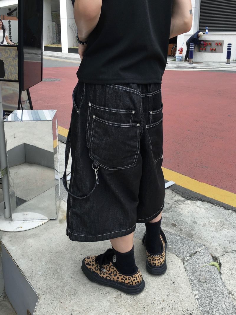 DISCERNMENT（ディサーンメント）の「Jane Rop Non-Fade Bermuda Denim Pants 2C（Pants）」