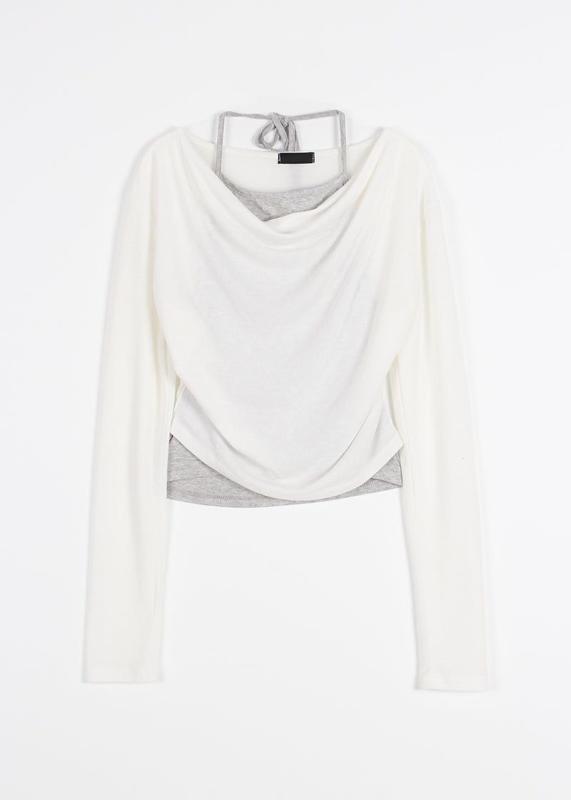 DRAPE LAYER TEE