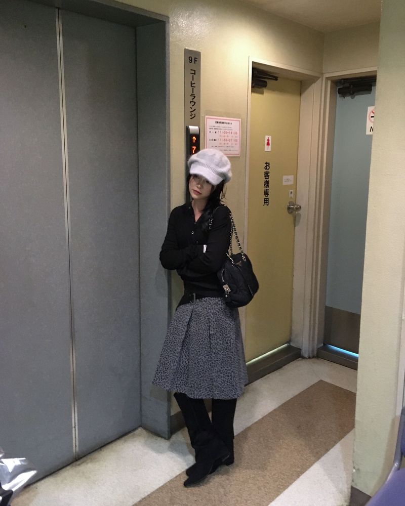Angora hat
