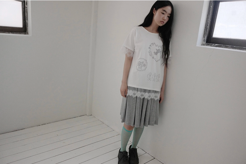 cotton comfy skirt (2c)