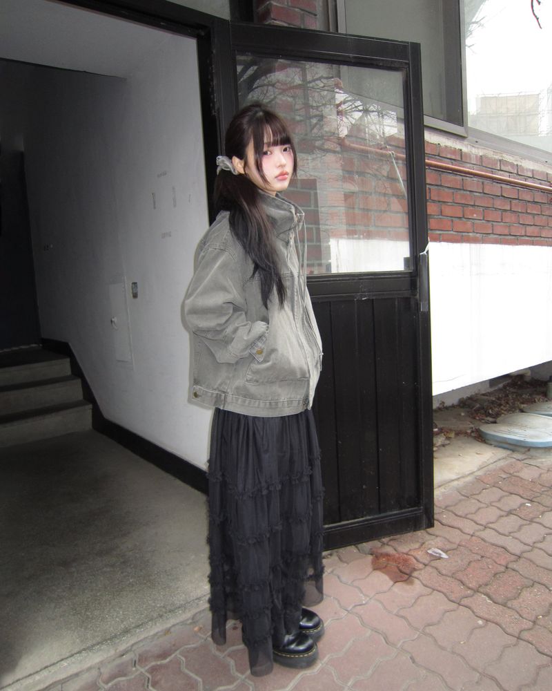 Ramu Tiered Long Skirt