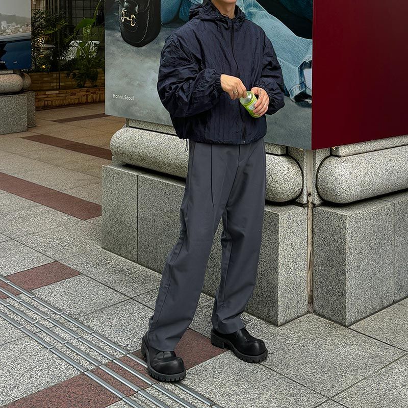 ASCLO（エジュクロ）の「ASCLO Veron Two Tuck Wide Slacks (3color)（Pants）」