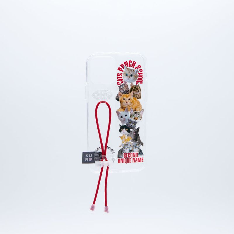 seconduniquename（セカンドユニークネーム）の「SUN CASE CAT STRING RED（Smartphone Accessories）」