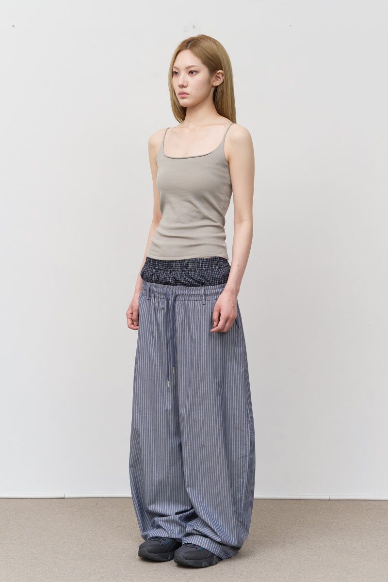 (W) Mono Slip Knit Sleeveless