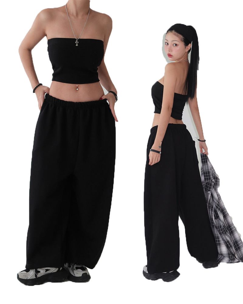 Delight-J（ディライトジェイ）の「Dusen Tube Top & Jogging Pants Two Piece Set（Setup）」