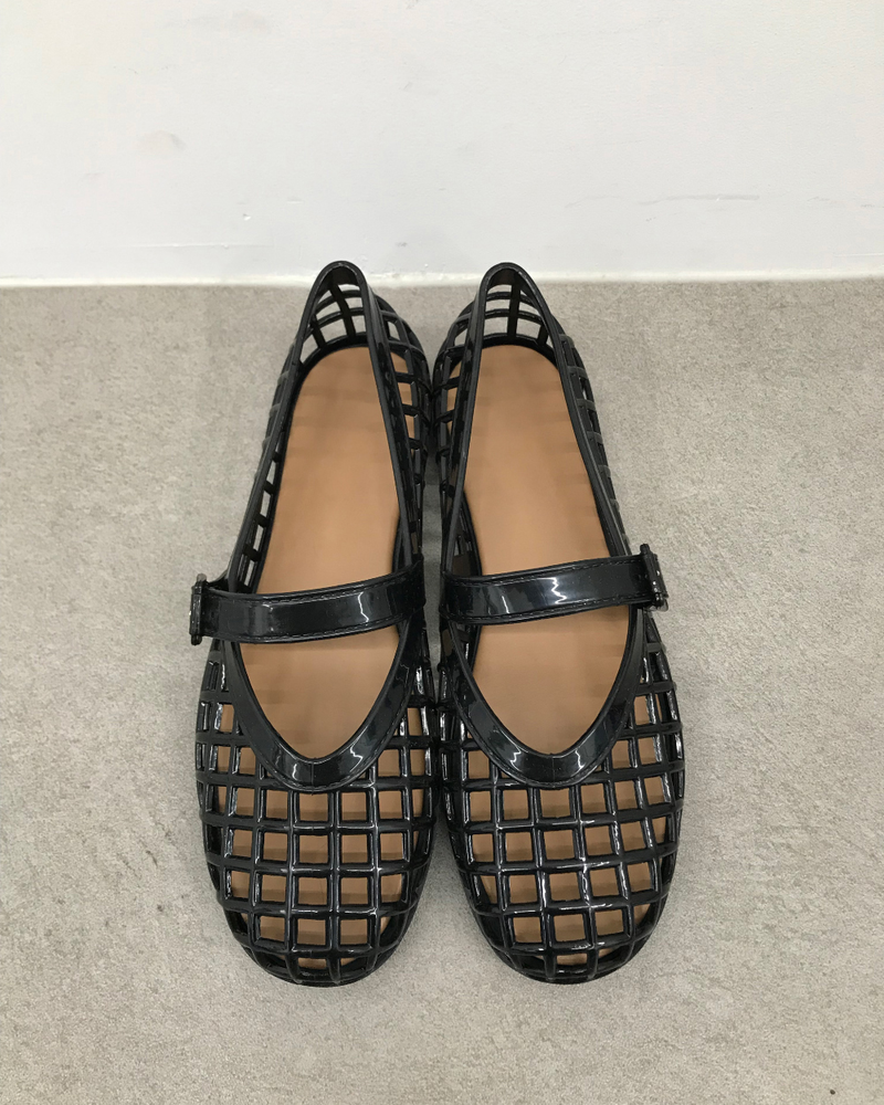Vichy Jelly Shoes (3color) 