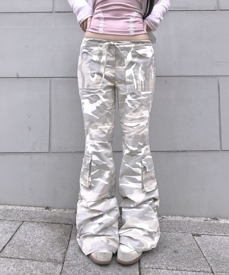 camo cargo bootscut pt (2colors)