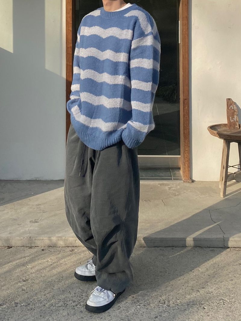 Pigment Wash Balloon Pants 3C