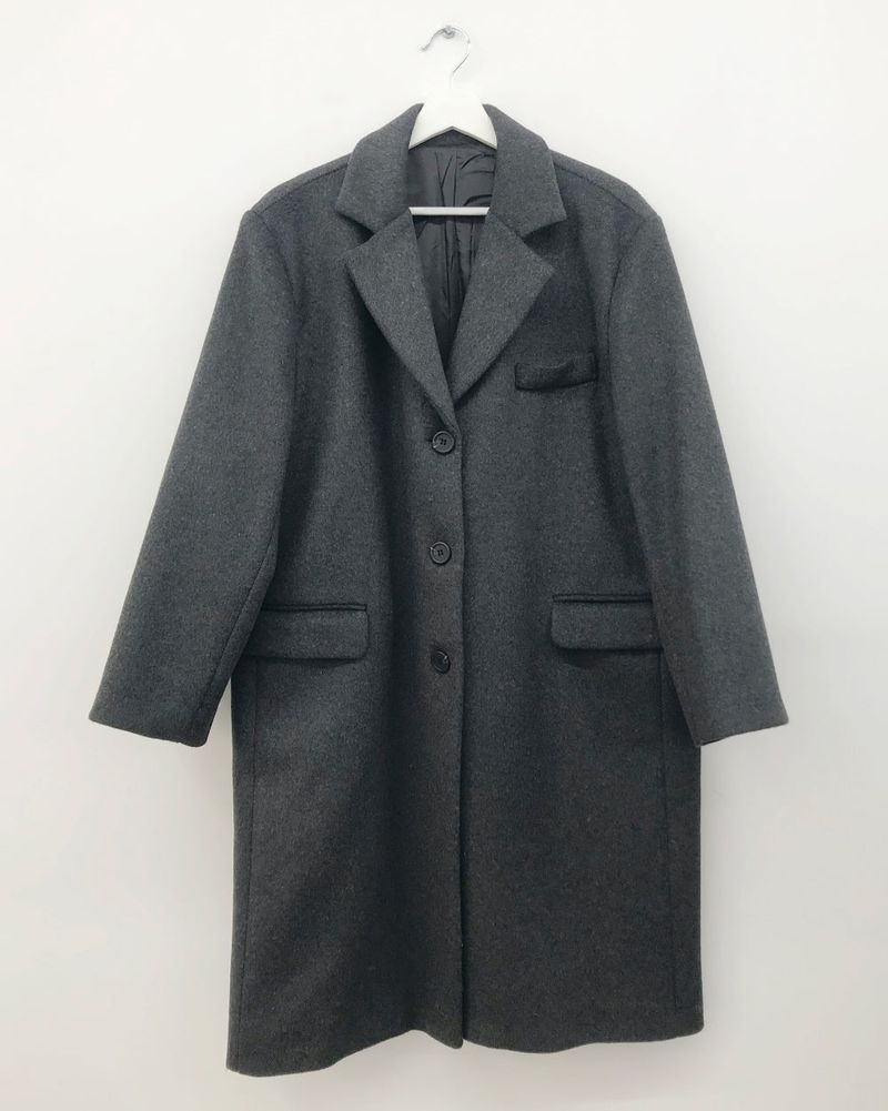 Wool Blend Essential Long Coat (2 Colors)