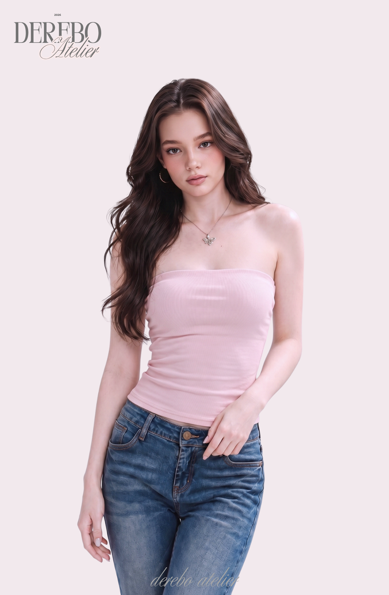 Pastel Pad Slim Tube Top