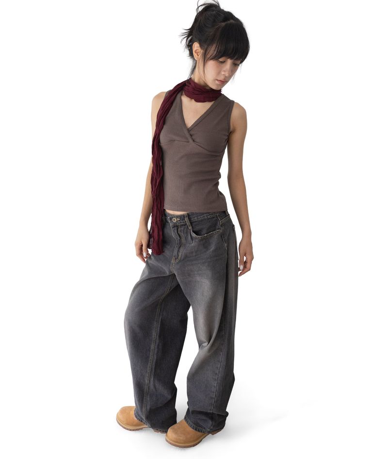 Bana Balloon Wide Denim Pants