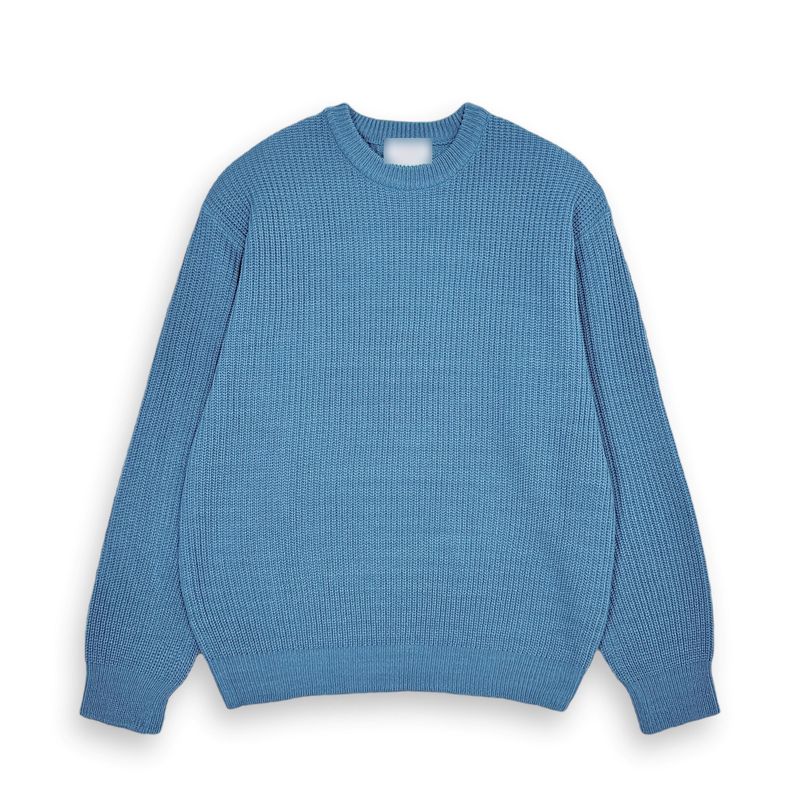basic hachi round muji Knit 2C