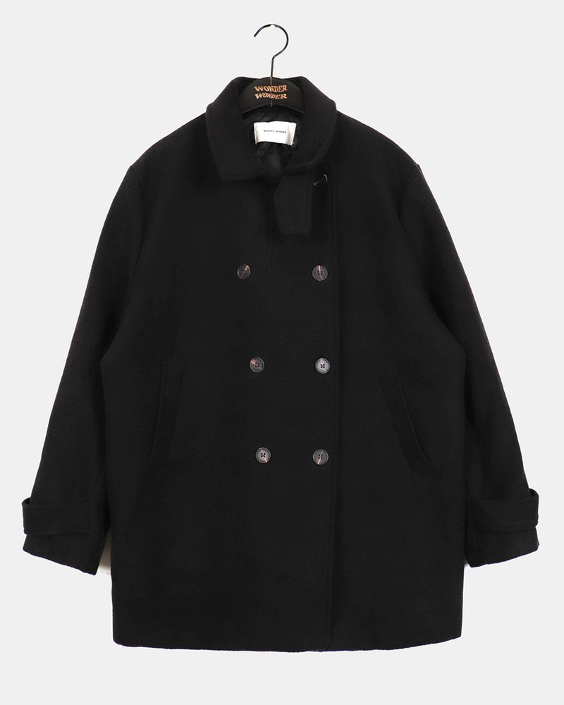 [MADE] Lonv High Neck Double Half Coat