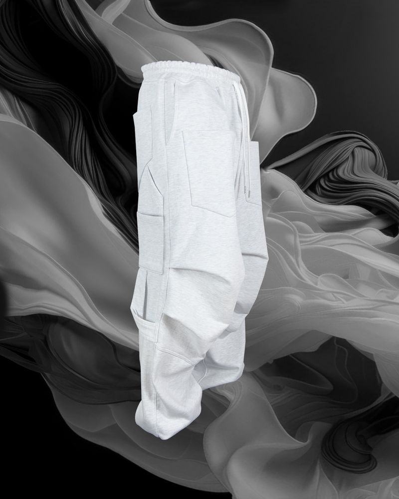 ANDEND（エンデンド）の「AE BACKWARD SWEATPANTS_WHITE OATMEAL（Pants）」