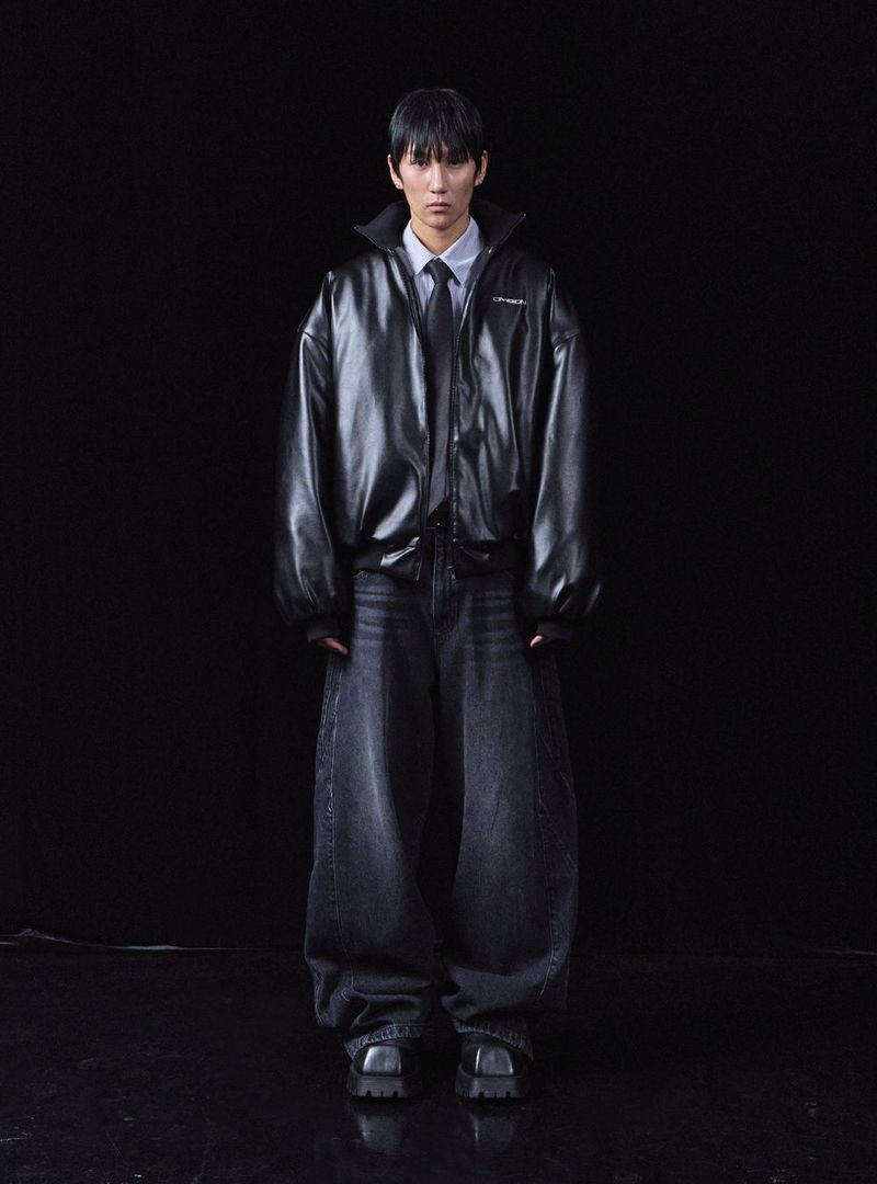  JAPANESE PANELED DENIM PANTS