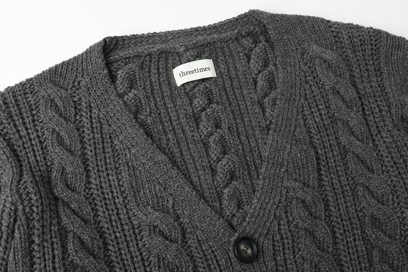 Baby boo cardigan - charcoal